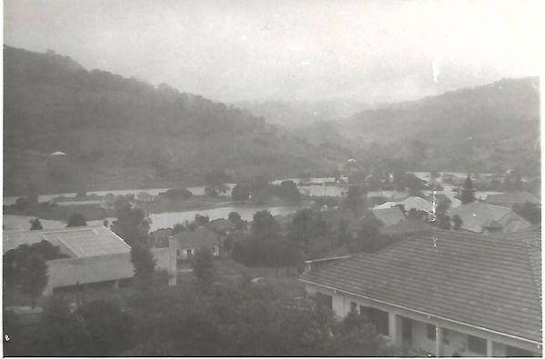 Enchente em 1964.