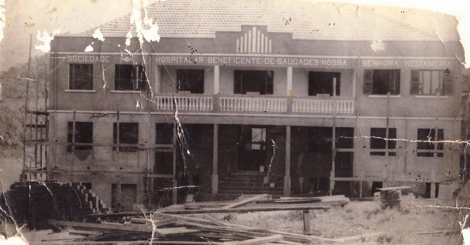 Construção do Hospital, 1966.